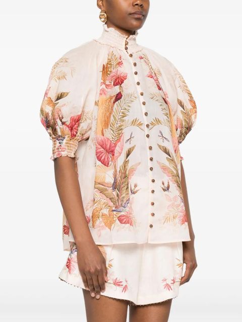 ZIMMERMANN floral-print shirt - Pink - zdjęcie produktu nr 2