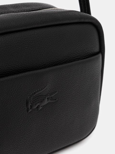 Lacoste torebka skórzana kolor czarny NF4506IE