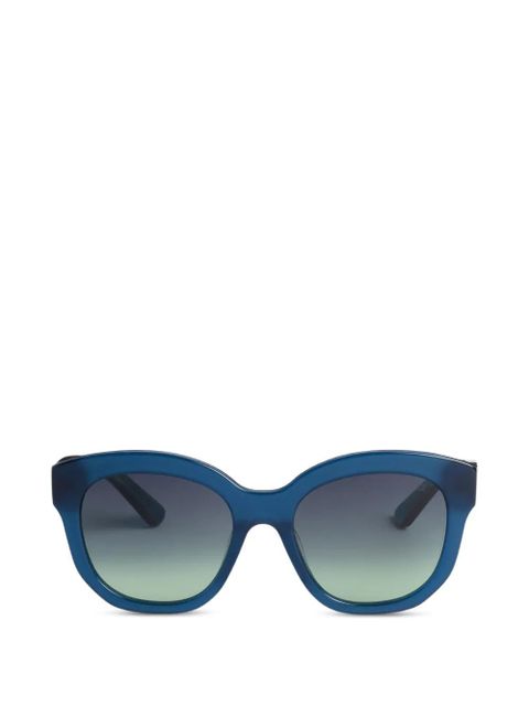 PUCCI faded oversized sunglasses - Blue - zdjęcie produktu nr 1