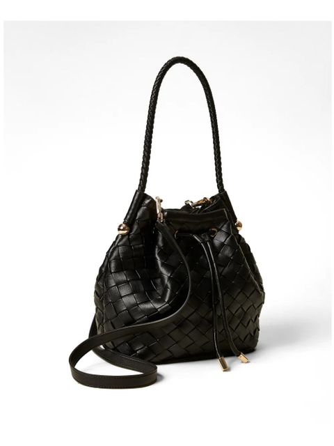 TWINSET interwoven bucket bag - Black - zdjęcie produktu nr 2