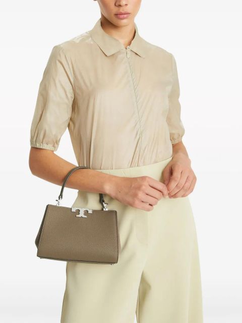 Tory Burch mini Eleanor leather satchel bag - Brown