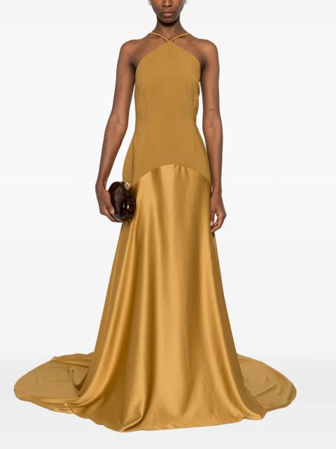 Solace London Florie maxi dress - Gold - zdjęcie produktu nr 2