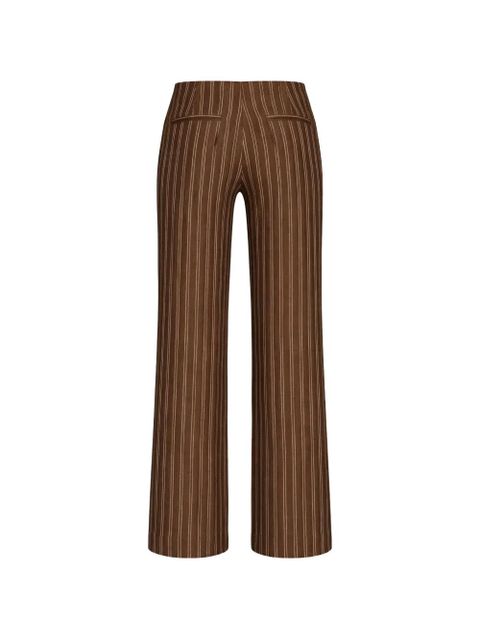 Reformation Petites Vida low-rise trousers - Brown - zdjęcie produktu nr 2