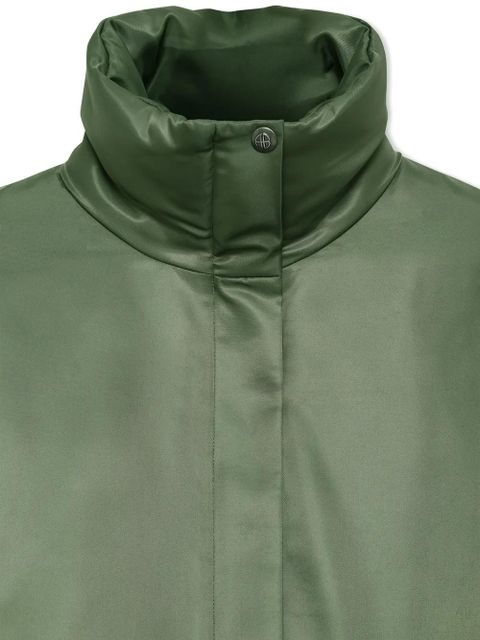 ANINE BING collar cyrus jacket - Green