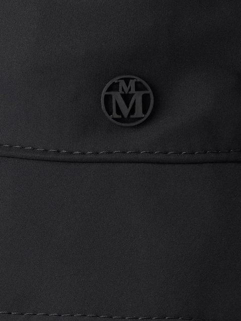 Maison Michel Angele appliqué-logo bucket hat - Black - zdjęcie produktu nr 2