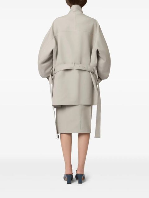 Tod's single-breasted coat - Grey
