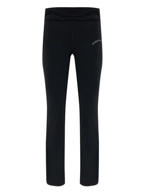 MISBHV branding-detail flared trousers - Black - zdjęcie produktu nr 1