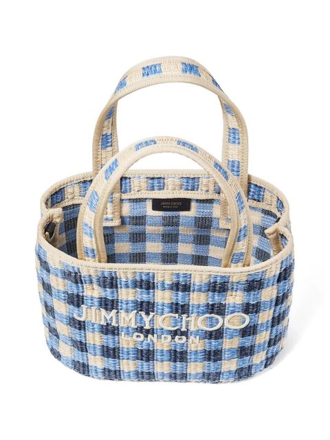 Jimmy Choo mini beach tote bag - Blue