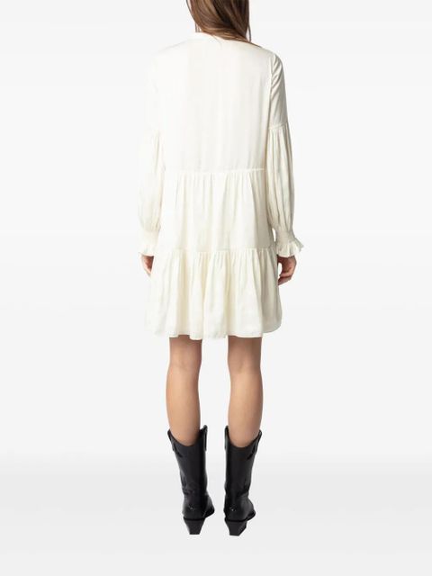 Zadig&Voltaire Randy mini dress - White