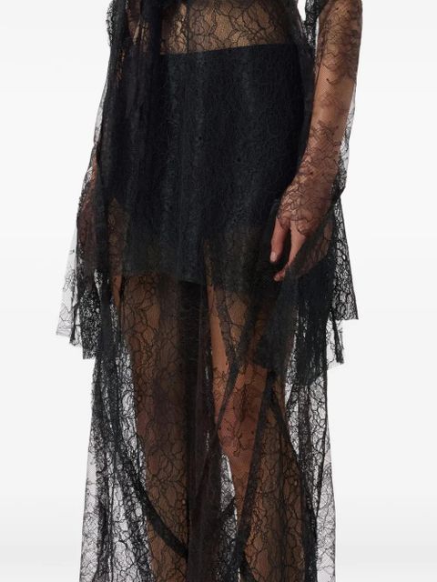 Blumarine lace trousers - Black