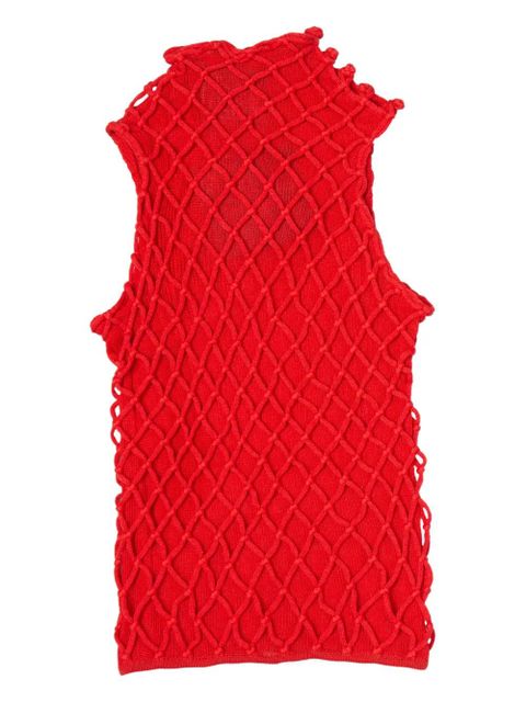 Isa Boulder Macramist top - Red - zdjęcie produktu nr 1