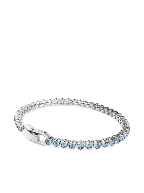 Swarovski Imber Emily Tennis crystal-embellished bracelet - Blue - zdjęcie produktu nr 2