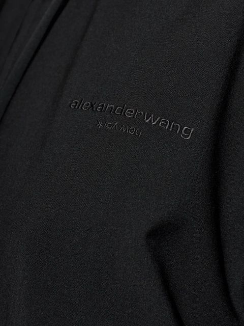 Alexander Wang zip-up hoodie - Black