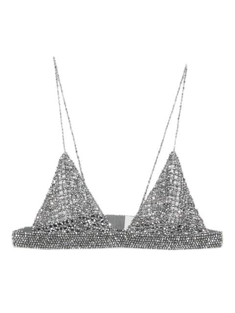 Golden Goose chain embellished top - Silver - zdjęcie produktu nr 1