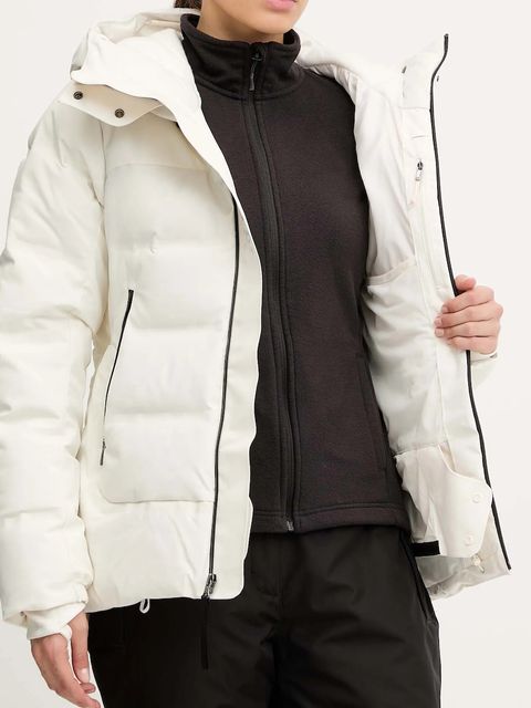 The North Face kurtka narciarska puchowa Cirque kolor beżowy NF0A87WSGOL1