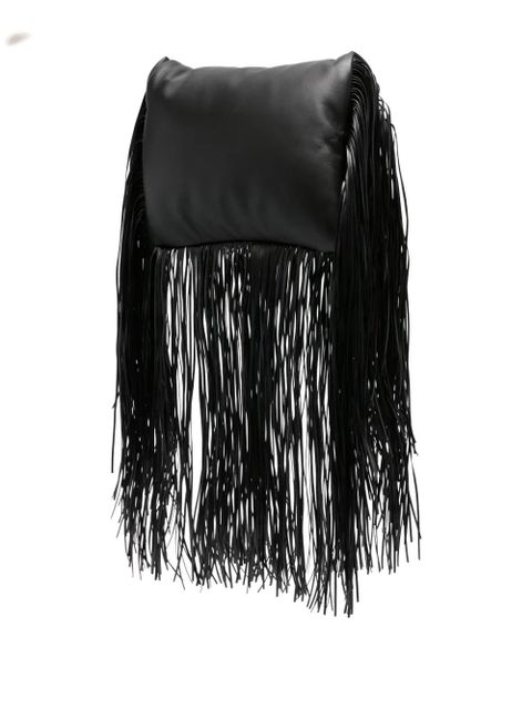 Sportmax fringed tote bag - 003 NERO - zdjęcie produktu nr 2