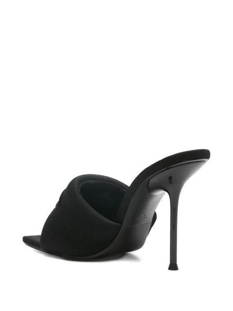 Alexander Wang square-toe heeled mules - Black