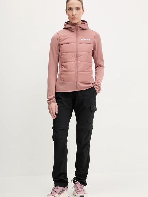 adidas TERREX kurtka sportowa Multi Hybrid kolor różowy przejściowa JD8416 - zdjęcie produktu nr 2