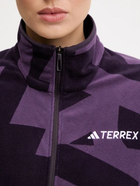 adidas TERREX bluza outdoorowa Multi damska kolor fioletowy wzorzysta JN0996