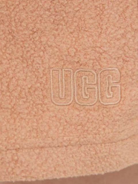 UGG hooded lace-up mini dress - Neutrals