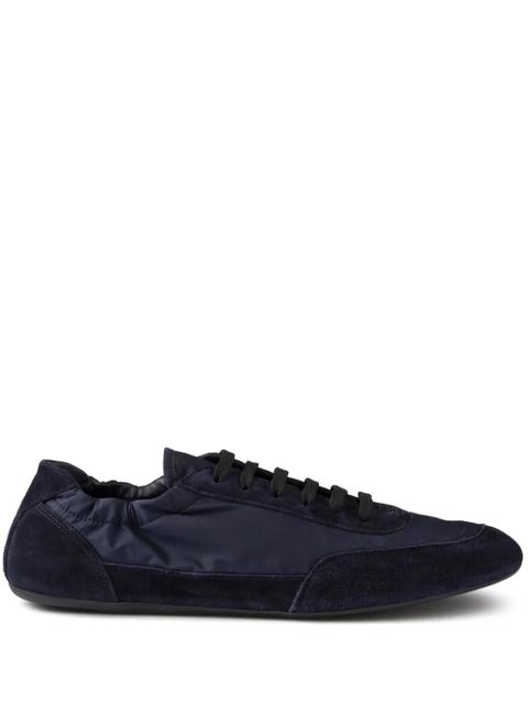 Prada Collapse Re-Nylon suede sneakers - Blue - zdjęcie produktu nr 1