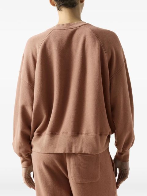 American Vintage long-sleeve crew-neck sweatshirt - Brown