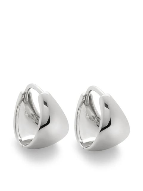 Monica Vinader Tapered Huggie earrings - Silver - zdjęcie produktu nr 1