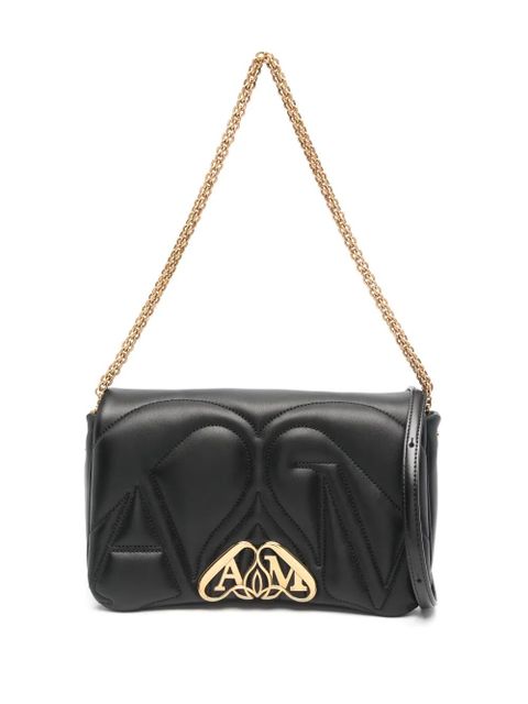 Alexander McQueen small The Seal cross body bag - Black - zdjęcie produktu nr 1