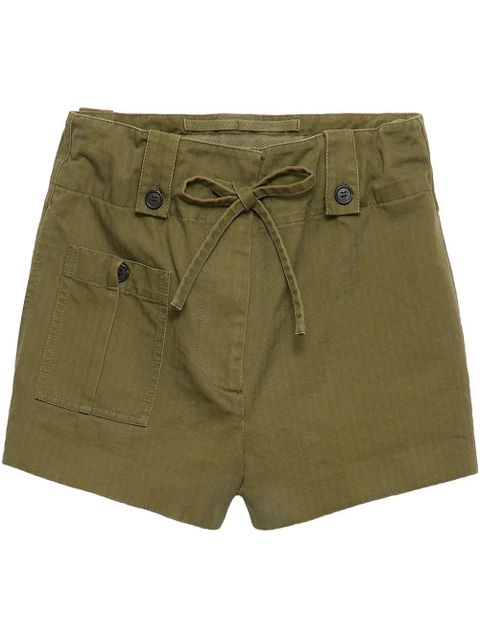 Prada chevron shorts - Green - zdjęcie produktu nr 1