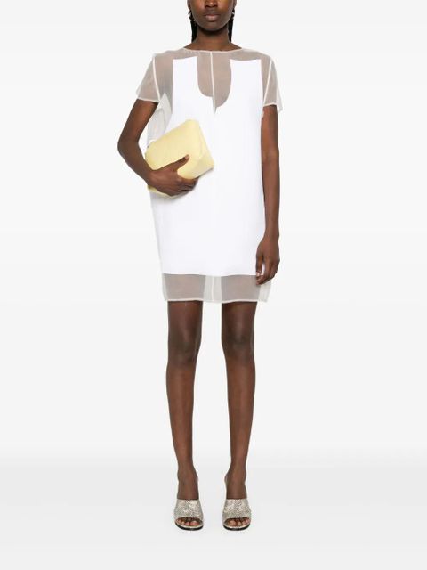 KHAITE Winona mini dress - White