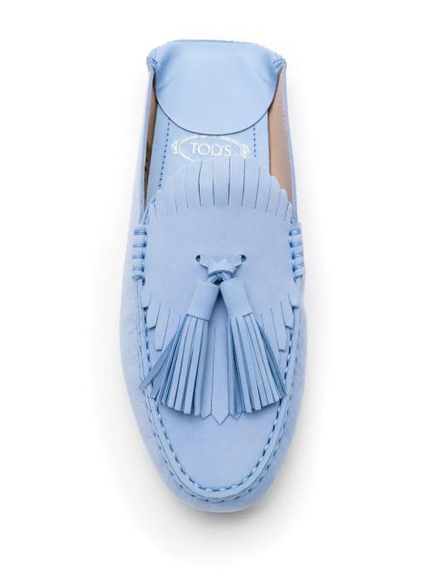 Tod's Tods Womens Blue Loafer