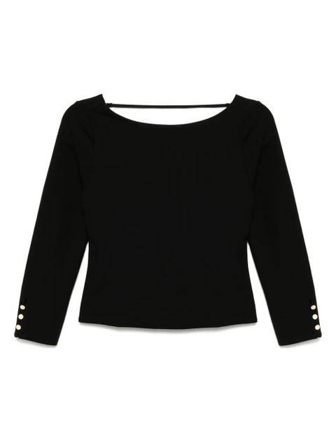 Reformation Jalen top - Black - zdjęcie produktu nr 1