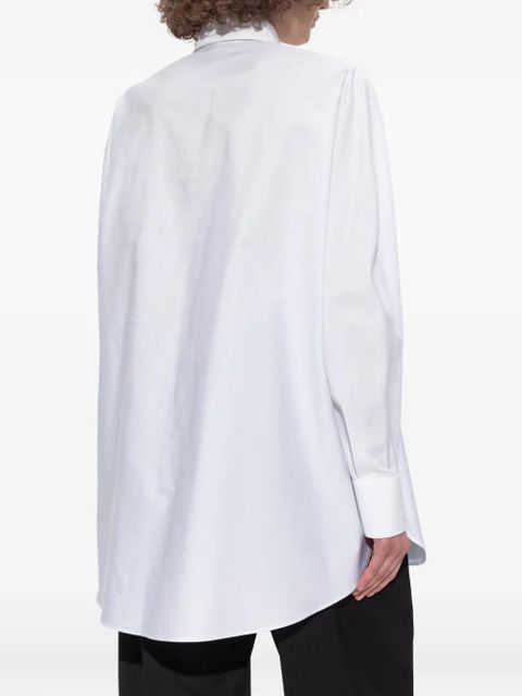 Givenchy cotton long-sleeves shirt - 100 WHITE