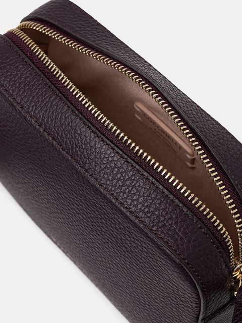 Coccinelle torebka skórzana kolor fioletowy E5 MN5 55 I1 01