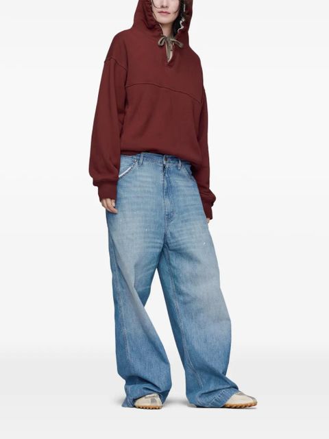 Maison Margiela cotton hoodie - Red - zdjęcie produktu nr 2