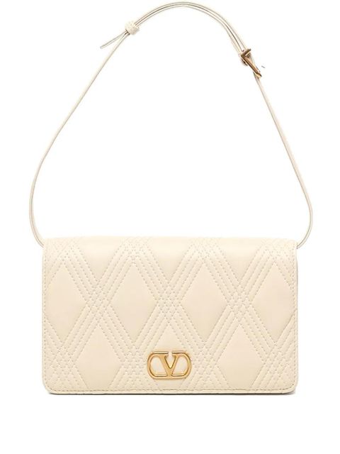 Valentino Garavani small Quiltie 67 shoulder bag - Neutrals - zdjęcie produktu nr 1