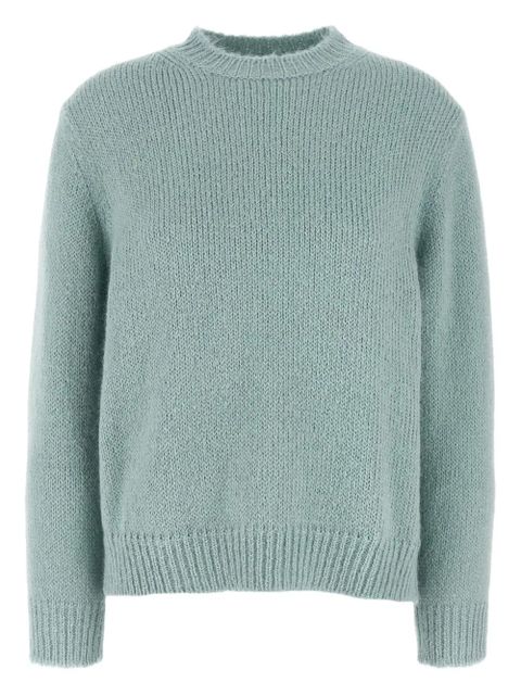 Jil Sander crew-neck long-sleeve sweater - Blue - zdjęcie produktu nr 1