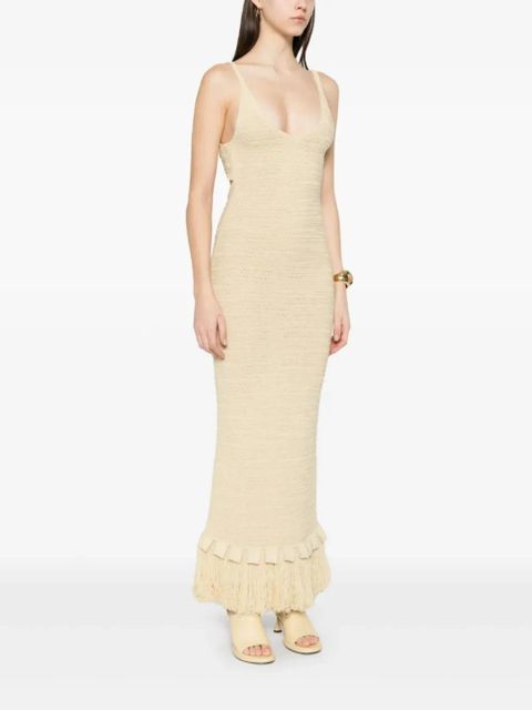 Nanushka knitted maxi dress - Yellow
