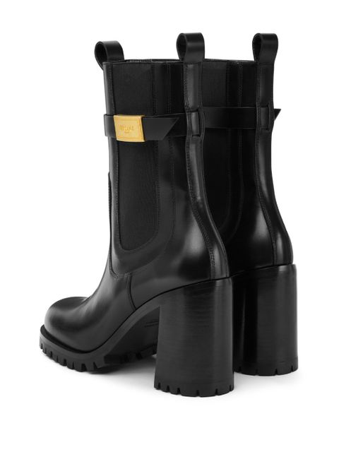Versace 85mm Leda ankle boots - Black - zdjęcie produktu nr 2