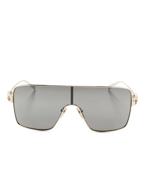 Gucci Eyewear logo-detail sunglasses - Gold - zdjęcie produktu nr 1