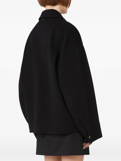 Max Mara belted zip-fastening jacket - Black