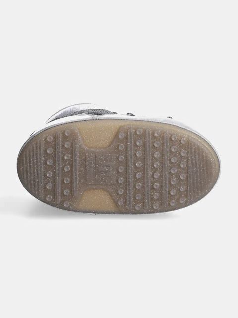 Moon Boot śniegowce MB ICON LOW GLITTER kolor srebrny 80D1409440 H001