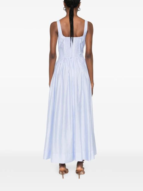 Aje Mist ruched midi dress - Blue