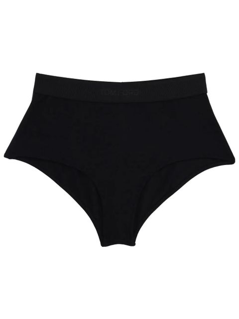 TOM FORD high-waisted briefs - Black - zdjęcie produktu nr 2