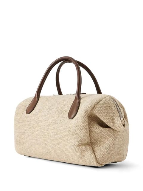 The Row handle zip tote bag - Neutrals - zdjęcie produktu nr 2