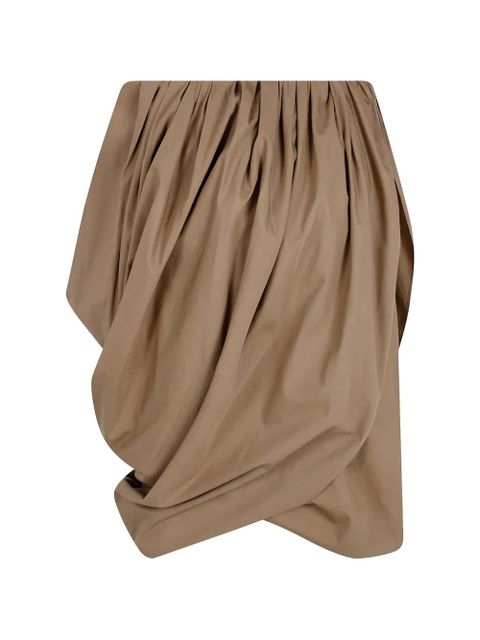 Chloé draped pleated skirt - Neutrals - zdjęcie produktu nr 2