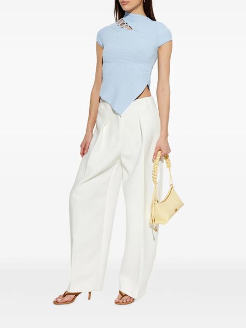 Cult Gaia Nessi cut-out structured top - Blue - zdjęcie produktu nr 2