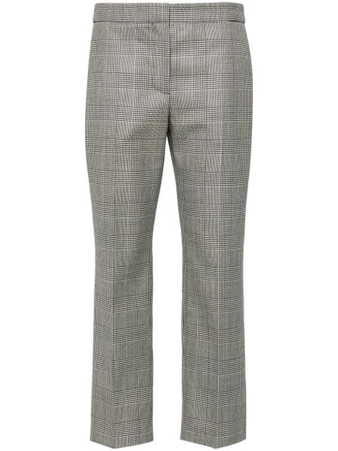 Alexander McQueen Price Of Wales trousers - Black - zdjęcie produktu nr 1