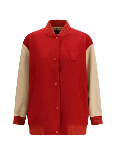 Weekend Max Mara Ellisse bomber jacket - Red - zdjęcie produktu nr 1