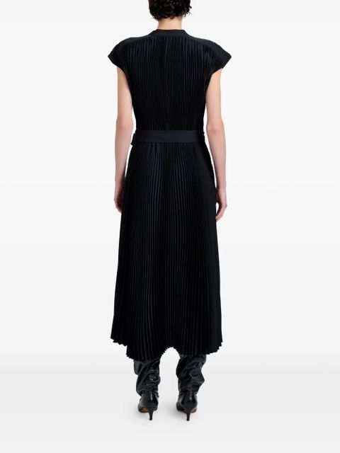 Proenza Schouler Farah pleated midi dress - Black